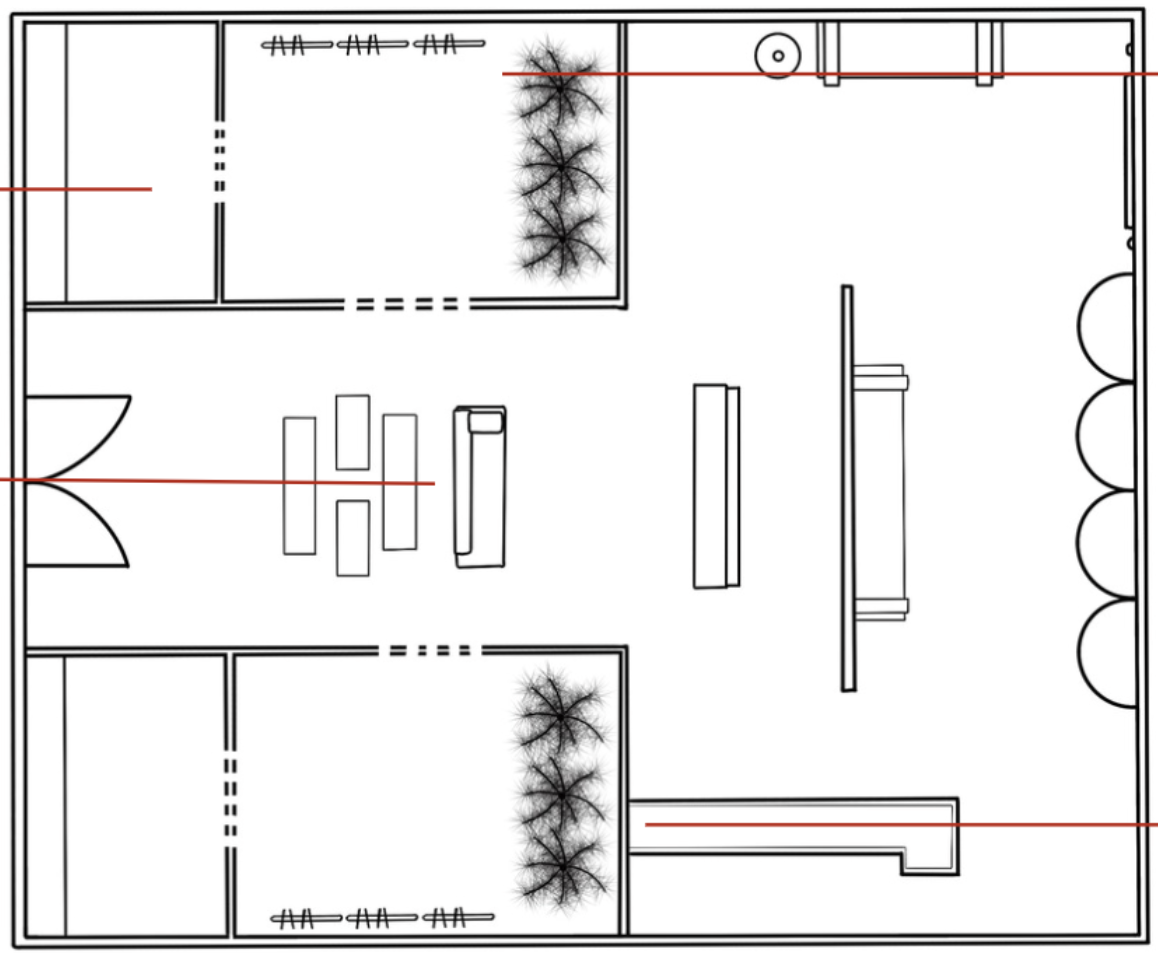 Thom Browne bold typographic spread